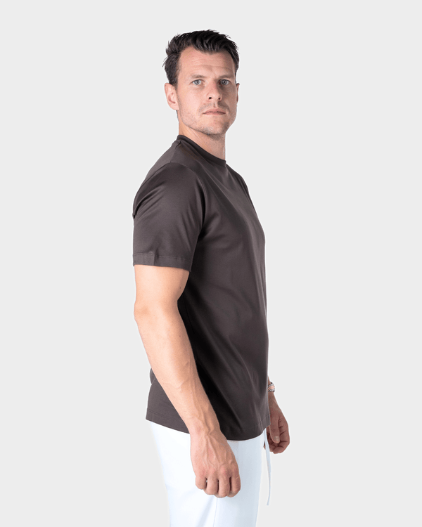 IBIZA - CHOCOLATE LUXURY SHINY T-SHIRT