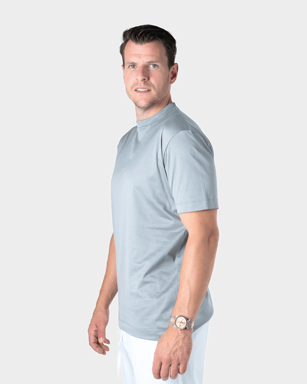 IBIZA - GRIJS LUXURY SHINY T-SHIRT