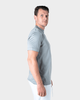 IBIZA - GRIJS LUXURY SHINY T-SHIRT
