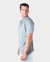 IBIZA - GRIJS LUXURY SHINY T-SHIRT