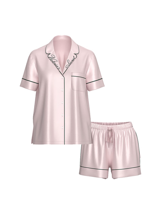VS - Glazed Satin Short Pajama Set